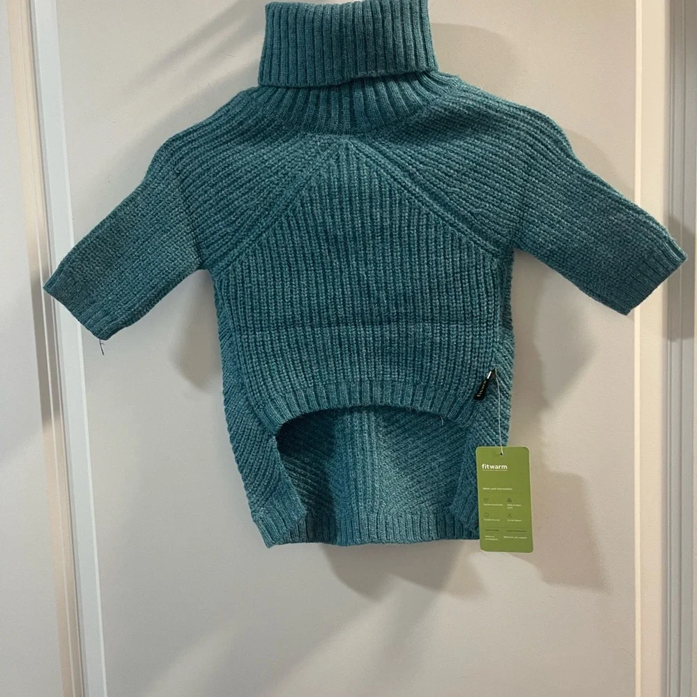 Fitwarm Dog Turtleneck Sweater Have One Small Spot That Can Be Wash Out